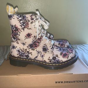 Dr. Martens Floral Boots